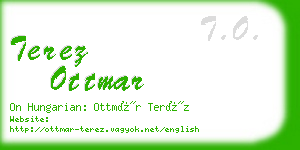 terez ottmar business card